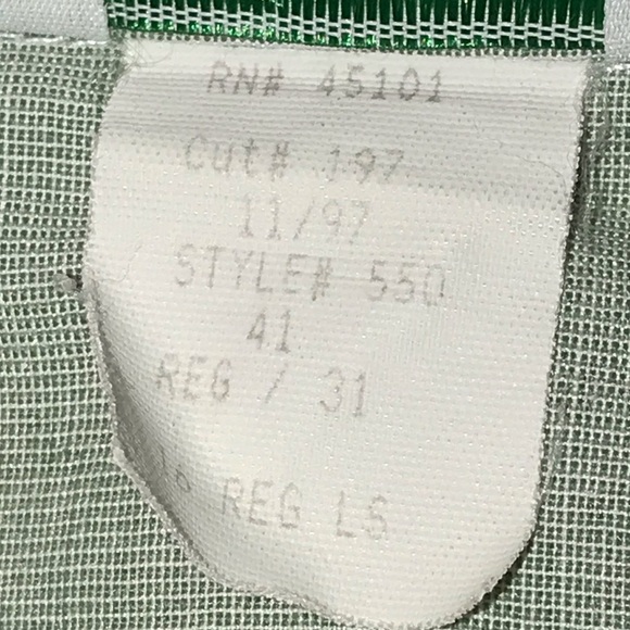 Vintage Light Green Shirt, Size 16 - Picture 8 of 9